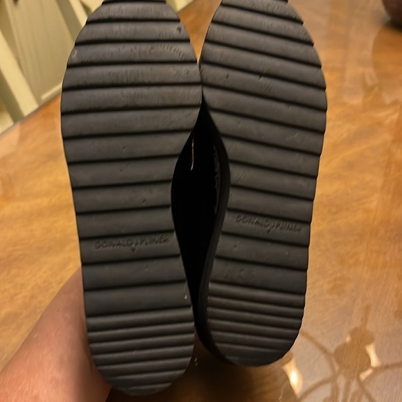 Donald J. Pliner Elio Black Patent Leather Loafers Size 8N. - Picture 8 of 9